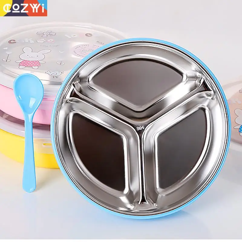 Экологичный Ланчбокс SUS 304 с мультяшным рисунком для детей детская домашняя