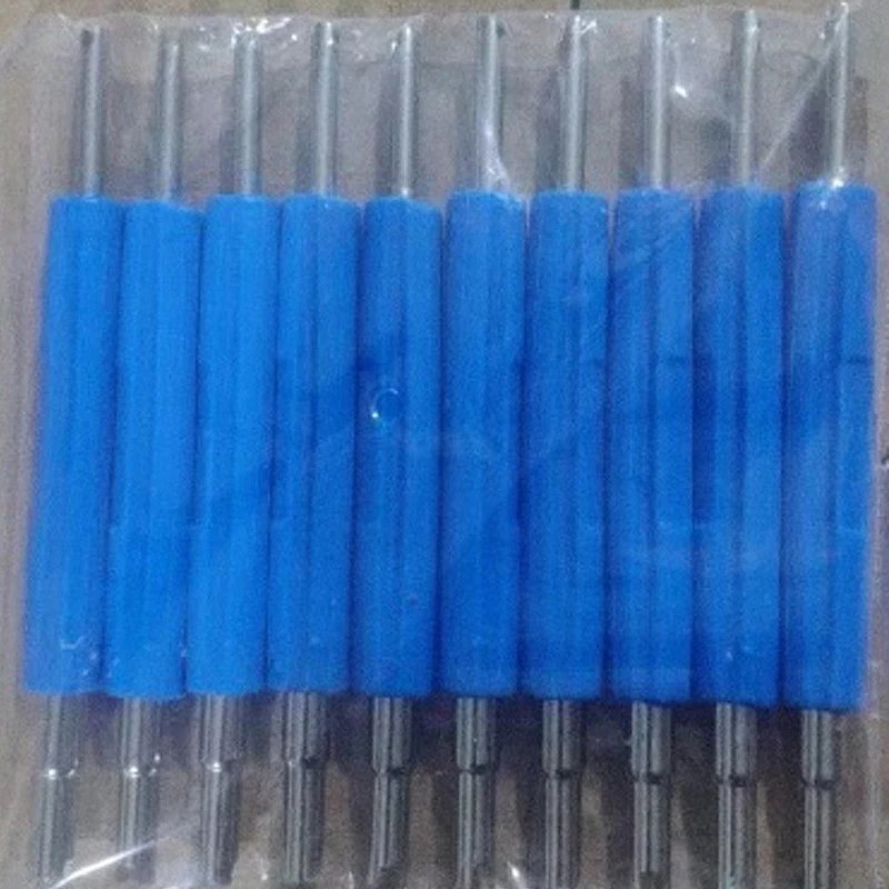 

Car Valve Core Dual-Use Wrench Valve Core Screwdriver Valve Remove Double-Headed Blue Valve Core Wrench