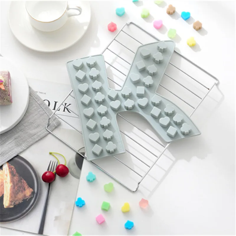 Креативные формы для конфет в покер JO LIFE силиконовые инструменты украшения