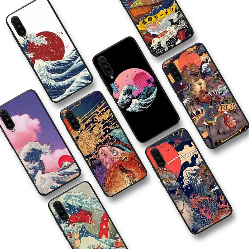 

The Great Wave Off Kanagawa Japanese Phone Case For Xiaomi mi9 mi8 F1 9SE 10lite note10lite Mi8lite Coque for xiaomimi5x