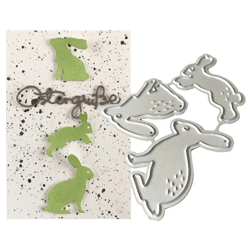 Металлические Вырубные штампы в виде кролика зайчика фотообои сделай сам