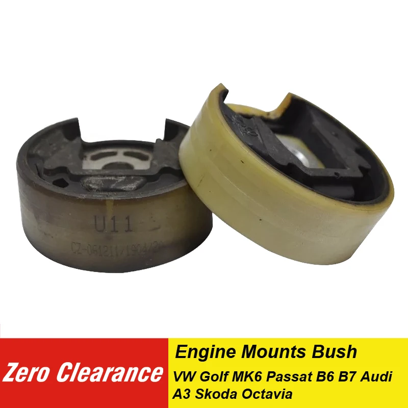 Верхнее и нижнее крепления двигателя 1K0199868 1K0199867 втулка для VW Golf MK6 Passat B6 B7 Audi A3 Skoda
