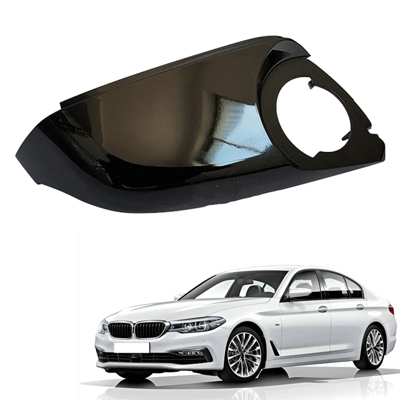 

Car Side Black Rearview Mirror Bottom Lower Holder Cover for-BMW 5 Series G30 G31 G38 6 Series G32