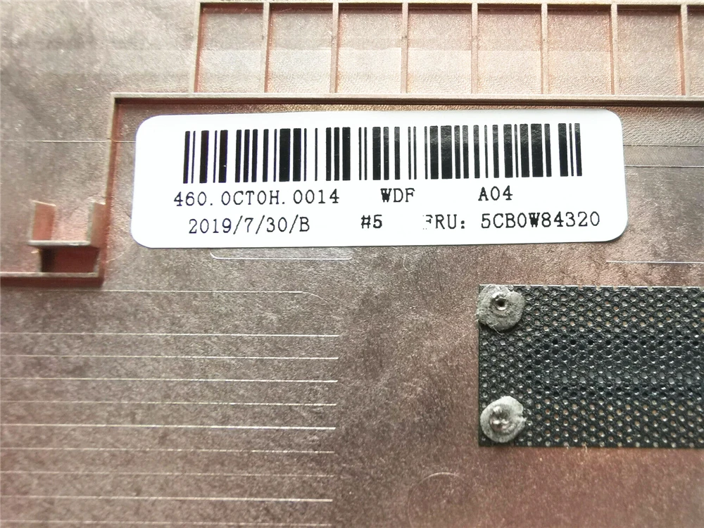 original new 02da306 for lenovo thinkpad l380 20m5 20m6 bottom base case cover 460 0ct0h 0001 free global shipping