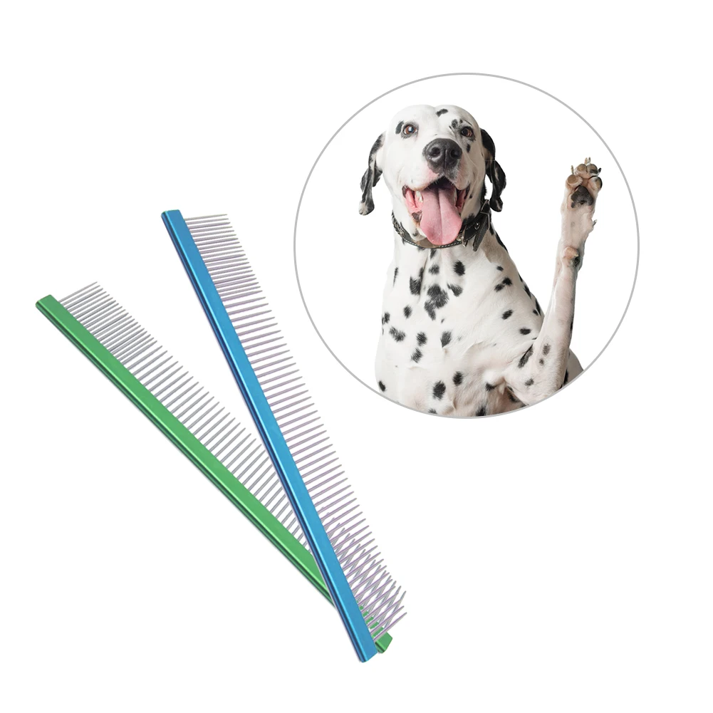 Расческа для собак профессиональная щетка из нержавеющей стали груминга кошек и