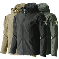 2021 outdoor waterproof softshell jacket hunting windbreaker ski coat hiking rain camping fishing tactical clothing menwomen