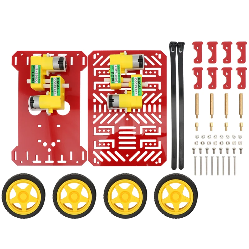 Комплект шасси робота 4WD умный автомобиль Arduino|Программируемые игрушки| |
