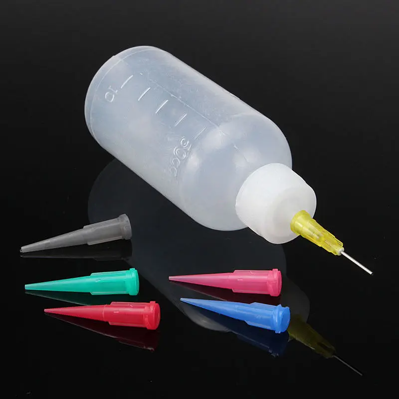 

5PCS 50ml Sauce Vinegar Oil Ketchup Gravy Cruet Kitchen Accessories Gravy Boat Plastic Condiment Dispenser Squeeze Bottle