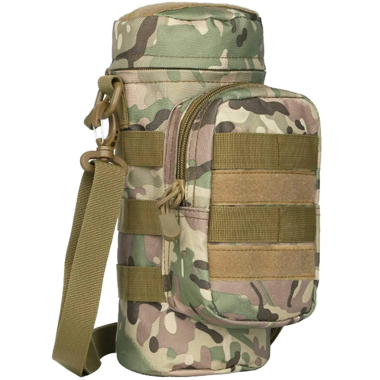 

Travel Tool Kettle Set Outdoor Tactical Military Molle Water Bag For Camping Hiking Fishing Shoulder Bottle Holder Bottle Pouch