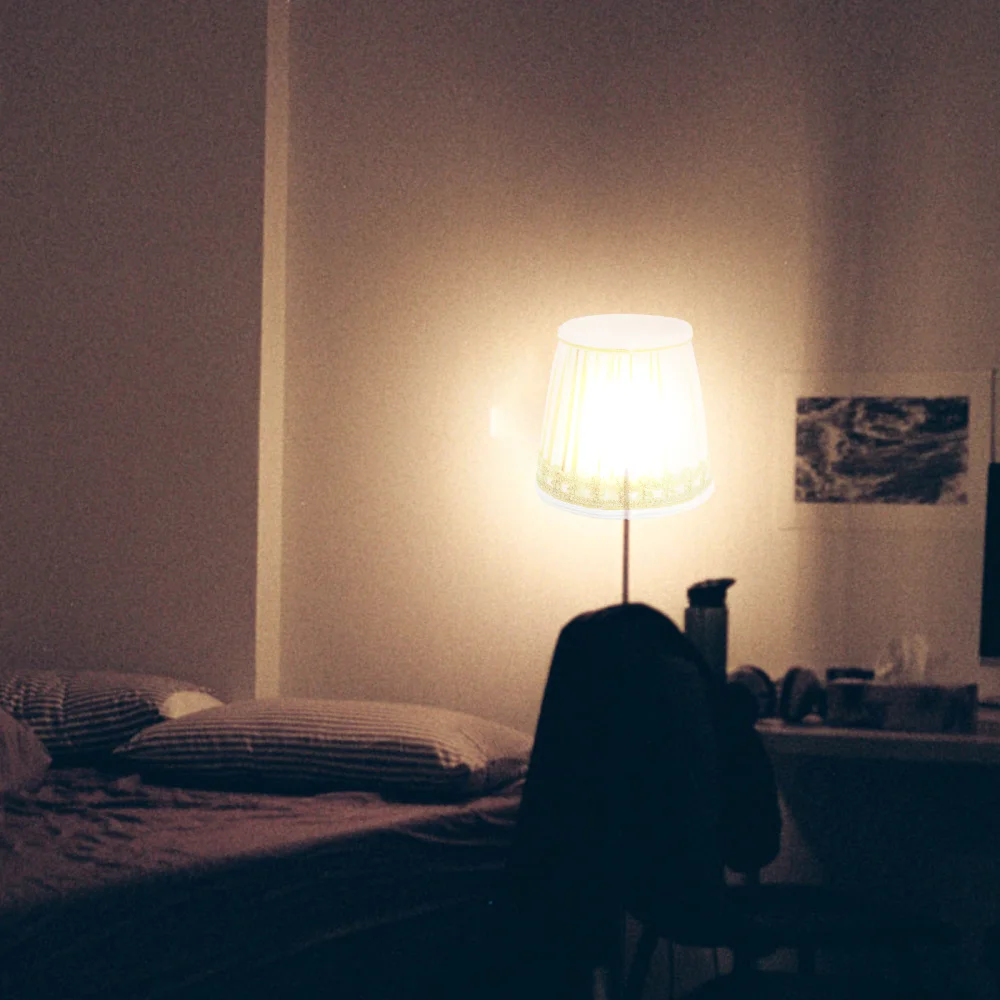 

1Pc European Style Lampshade Chic Light Cover Cloth Art Light Shade Light Yellow