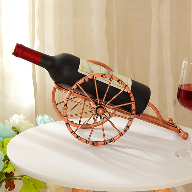 Креативная старинная кованая металлическая Винная стойка для вина домашний