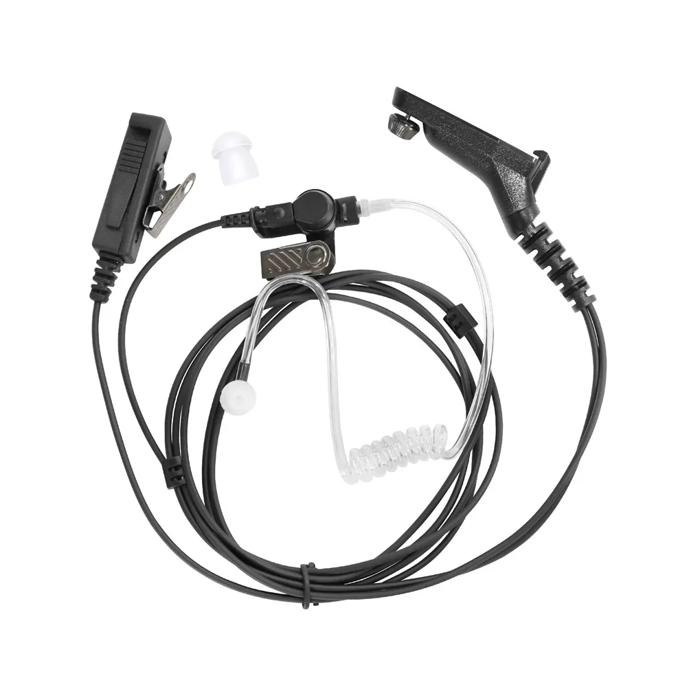 2-Wire Surveillance Earpiece For XPR6350 XPR6380 XPR6550 XPR7350 XPR7550 XPR7580 XPR7350e XPR7550e Portable Two Way Radio