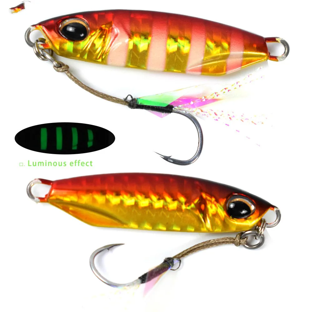 Длинные Литые металлические свинцовые рыболовные приманки 20 г 30 Свинцовые