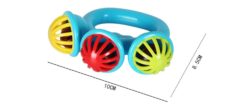 Новые детские удобные погремушки для детей 0-3 лет трехколокольчики | Игрушки и