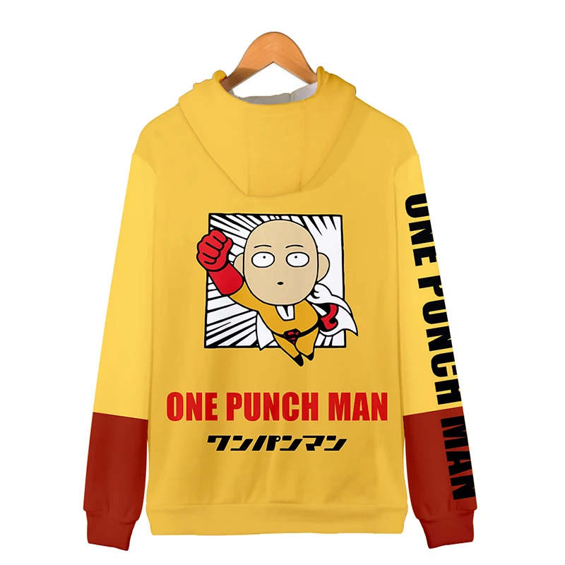 

New 3d Hoody Japanese Anime One Punch Man Cosplay Costume Men Women Zipper Hoodies Jackets Tops Long Sleeve 3D Hooded Sweatshirt
