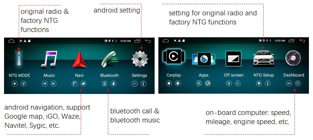 8-Core, 4 Гб+ 64G Мобильный DVR Android 8,4 дюймов Дисплей для Mercedes Benz SLK 2009- команда Системы обновления Экран
