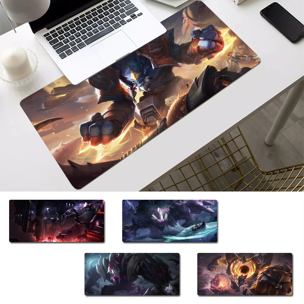 

30x60cm League of Legends Malphite Mouse Pad Gamer Keyboard Maus Pad Desk Mouse Mat Game Accessories For Overwatch