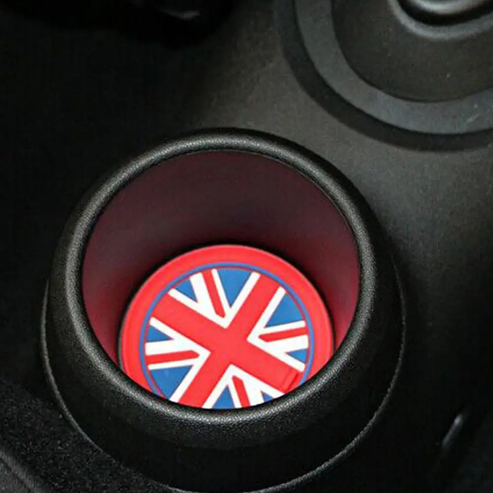 Для mini cooper Полезная Противоударная чашка с силиконовой защитой NON-SLIP накладки mini cooper S compatriot partner R55 R56 R57 R60 F55 f56