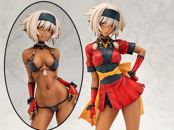 Набор фигурок из смолы 1/7 полностью металлический Daemon Muramasa Nisei Неокрашенный набор