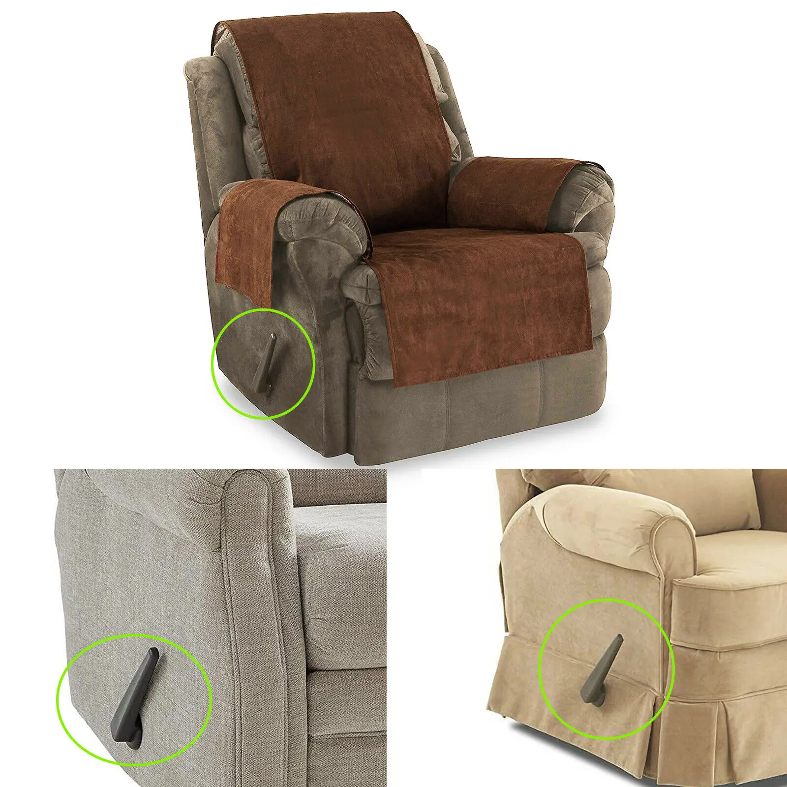 1X Recliner Sofas Chair Settee Couches Handle Lever Hard Plastic，25.7cm Long | Other Tool Parts