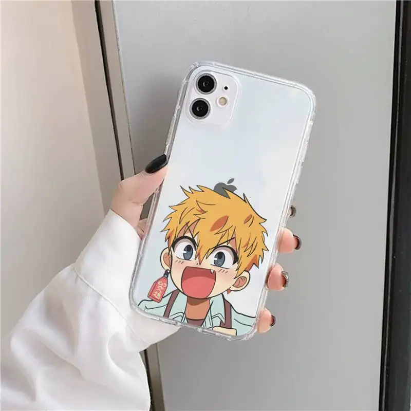 

Toilet Bound Hanako Kun Phone Case Transparent for iPhone 11 12 mini pro XS MAX 8 7 6 6S Plus X 5S SE 2020 XR