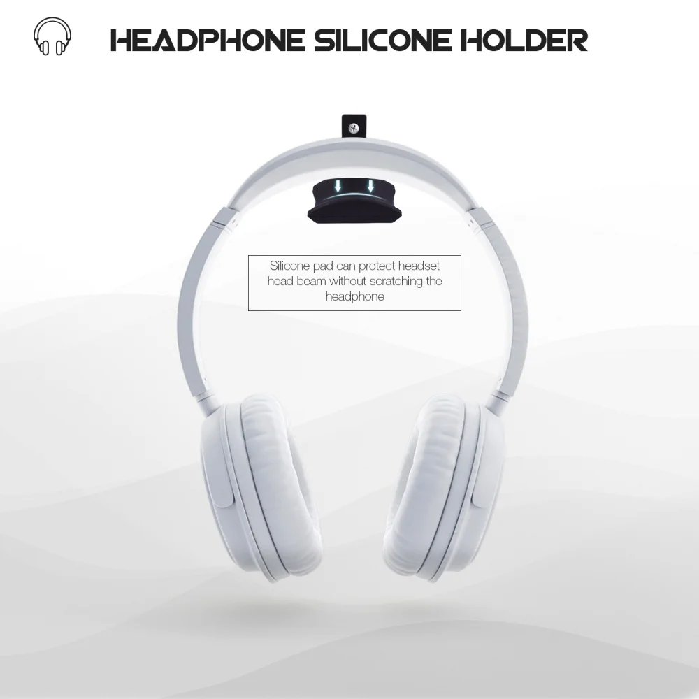 

Headset Holder For PC Gaming Headset Monitor Headset Metal Headphone Mount