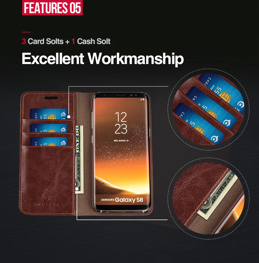 Musubo женский роскошный чехол для Note 9 Note 8 кожаный флип-чехол для samsung Galaxy S10 S9+ S8 Plus S7 Edge кошелек держатель для карт