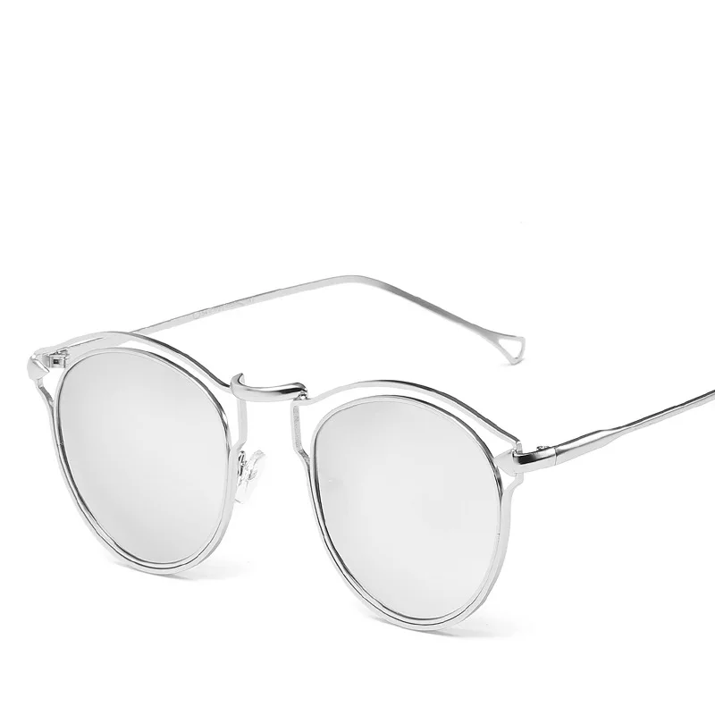 

LJLGLY Round Y2k Women Sunglasses 2021 Fashion Designer Brand Qualilty Alloy Frame Goggle Sun Glasses Eyewear UV400 Gafas De Sol