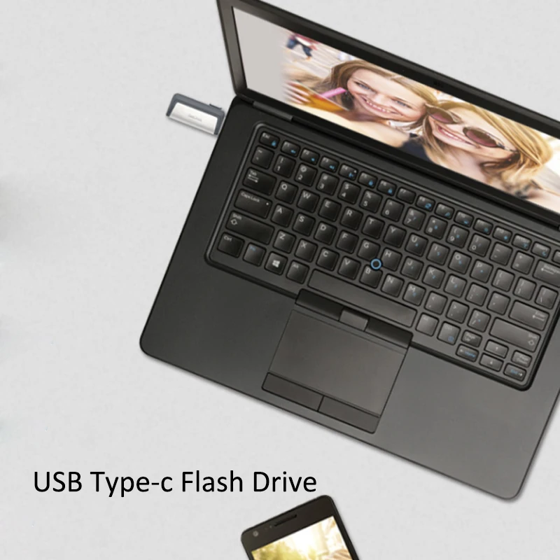 USB флеш-накопитель sandisk type-C 32 ГБ флешка 64 128 SDDDC2 двойной OTG для ноутбука | Компьютеры