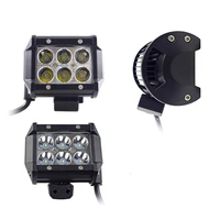 4 inch 18w 6 lights double row highlight led motorcycle modified car work light access lights