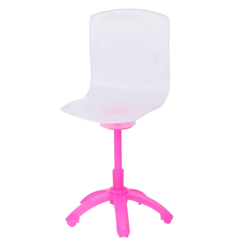 Новый кукольный игровой домик миниатюрная мебель офисная настольная лампа стул