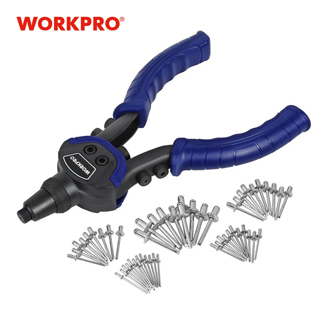 WORKPRO 10 "клепальный молоток с заклепки гайки пистолет со слепой заклепкой для