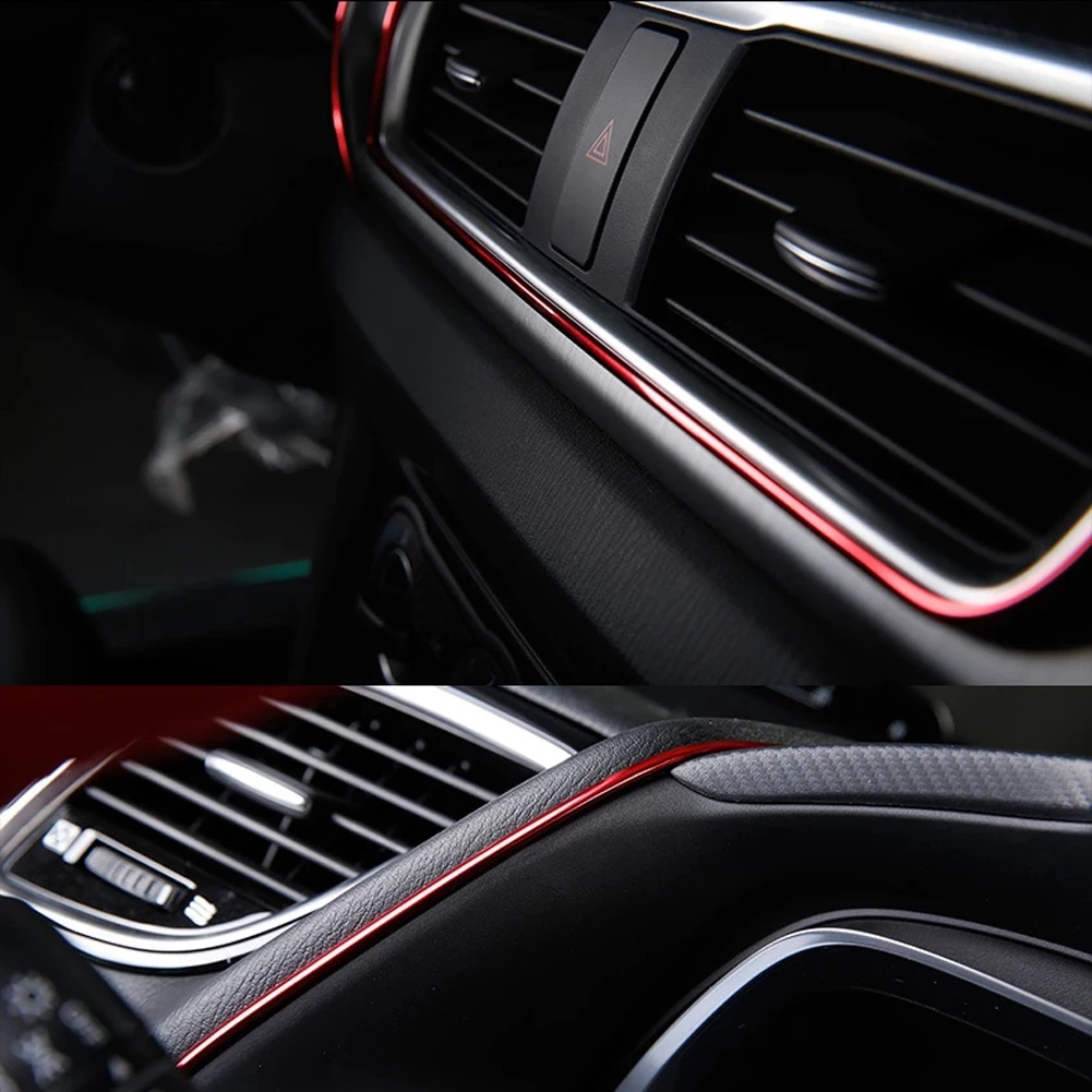 Полоски для салона автомобиля Mazda 2 3 6 Atenza Axela Demio Gh Gj BM BN BK декоративные аксессуары
