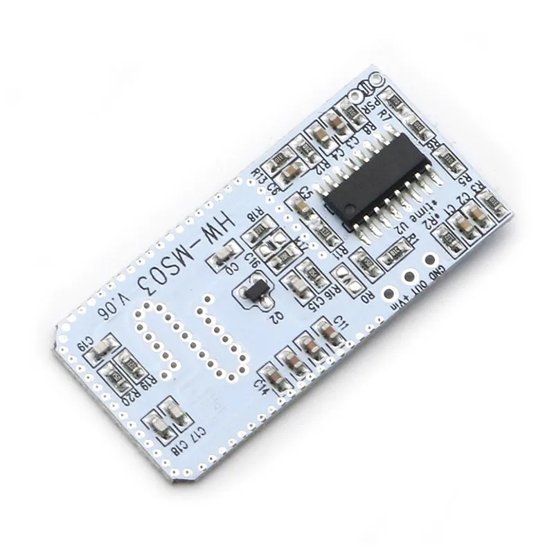 High Performance Motion Sensor HW-MS03 2.4GHz to 5.8GHz Microwave Radar Human body induction PIR switch Module for Arduino Diy
