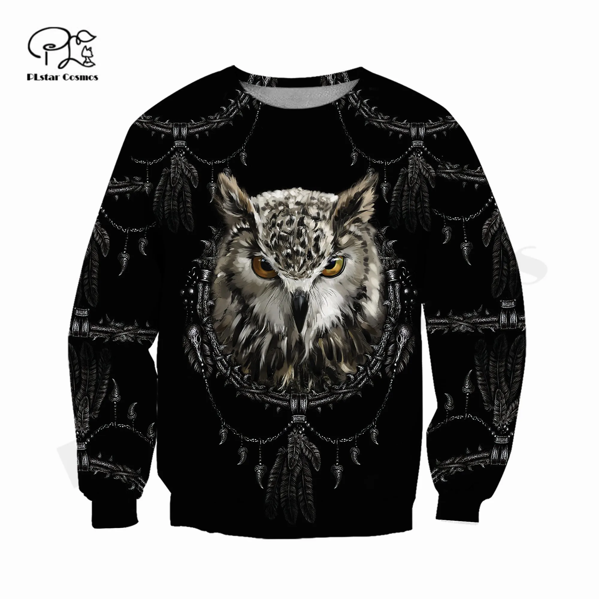 

PLstar Cosmos 3Dprint Newest Native Eagle Tribe Art Harajuku Streetwear Funny Unique Awsome Casual Hoodies/Sweatshirt/Zip Style2