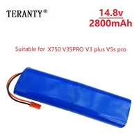 original for ilife v3 plus v5s pro v5spro x750 v3s pro 14 8v 2800mah rechargeable battery robotic cleaner accessories parts
