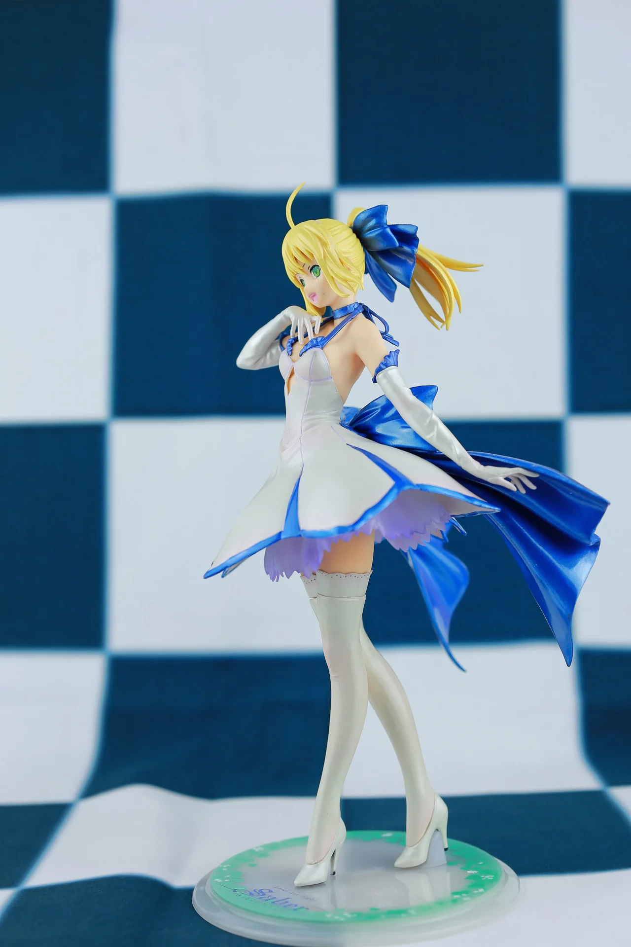 Экшн фигурка японского аниме Fate/stay Night большой заказ альтер ночной сабель белая