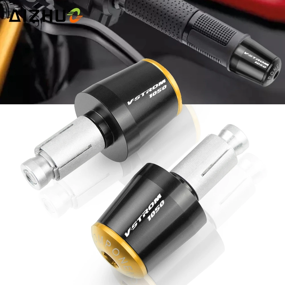 

Motorcycle Handlebar Grips End 22MM Handle Bar Cap Plug FOR SUZUKI Vstrom V-Strom DL 1050 XT 1050XT DL1050 DL1050XT 2020 2021