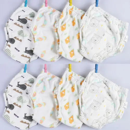 Fashion Baby Bibs Girls Boys Soft Cotton Cloth Diaper Short Pants Summer Kids Clothes | Детская одежда и обувь