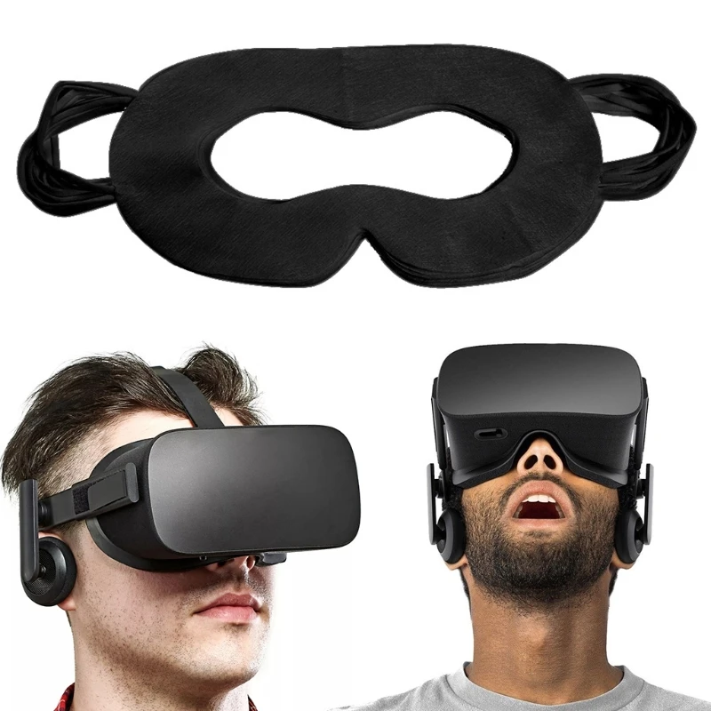 

Disposable Isolation VR Glasses For Oculus Quest 2 Anti-Woven Facial Liner Sanitary Cloth Eye Mask
