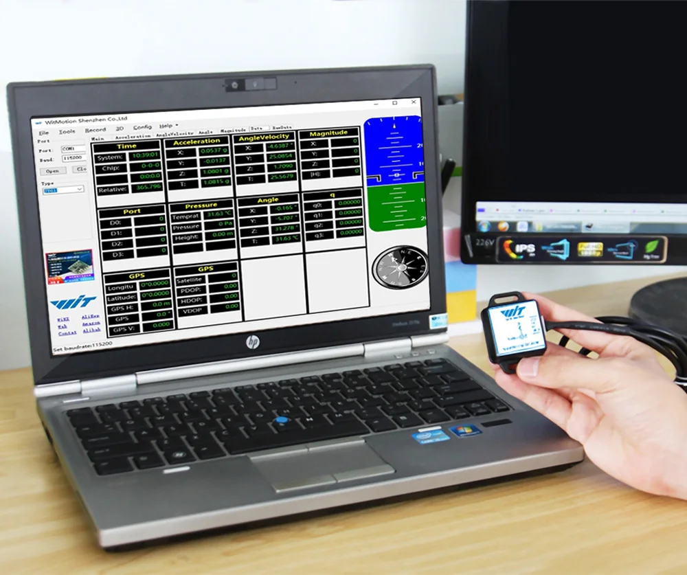 Инклинометр WitMotion WT901C MPU9250 с 9 осями вибрации ускорение высокой устойчивости +