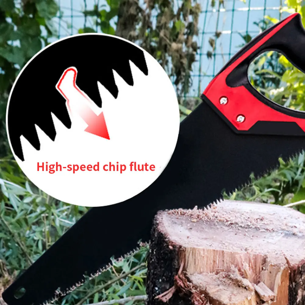 

Universal Hand Saw 16inch Aggressive Teeth Woodworking Trimming Tree Branch Pruning Fast Cutting Wood PVC Pipe Tool Pruning Saw