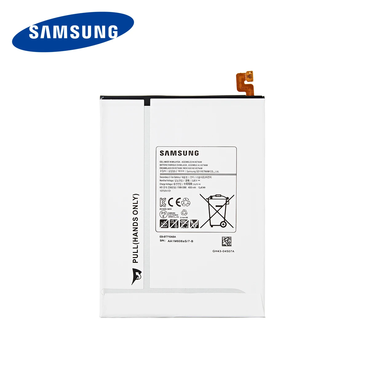 Оригинальный планшетный компьютер SAMSUNG аккумулятор 4000 мАч для Samsung Galaxy Tab S2 8 0