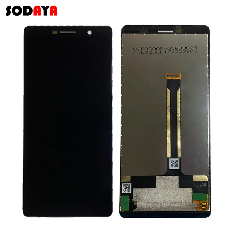 6 0 &quotоригинальный Дисплей для Nokia 7 Plus LCD 7Plus ЖК-дисплей сенсорный экран TA-1062