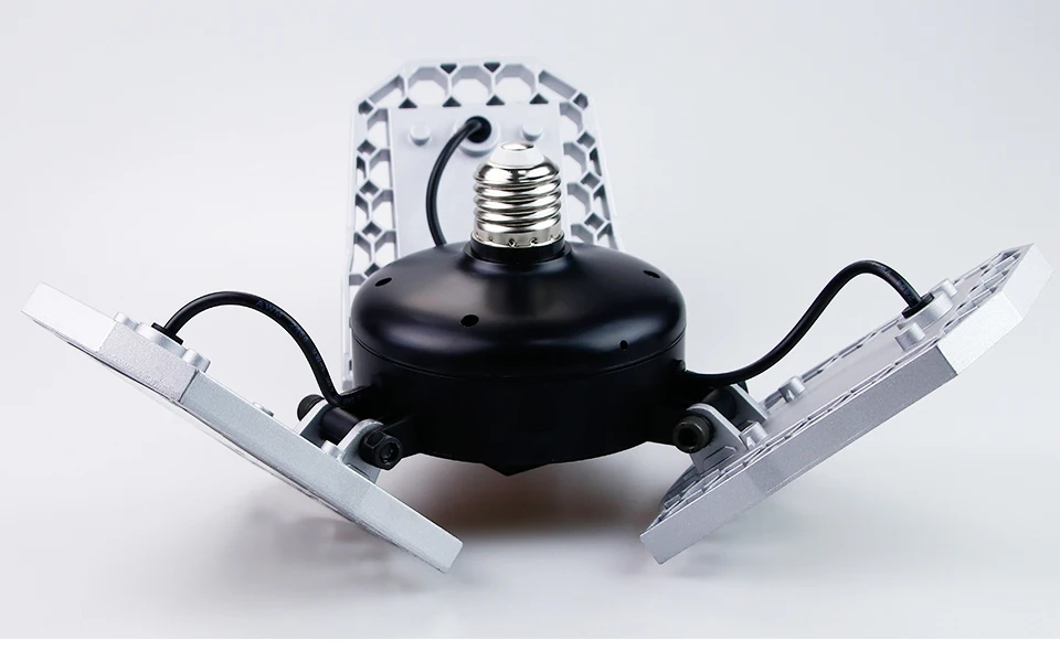 100W 80W 60W E27 LED Lamp 110V 220V LED Bulb Deformable High Power Light For Warehouse Factory Garage Basement Gym