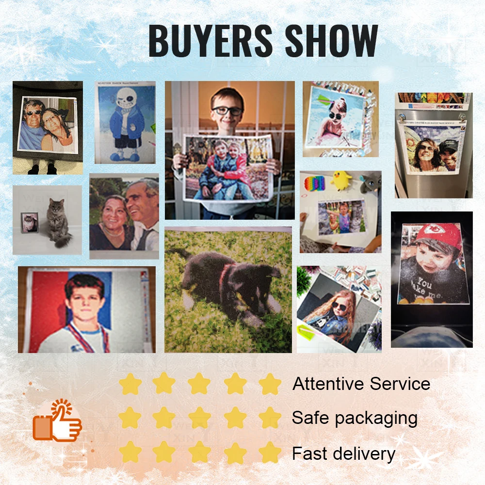 Алмазная мозаика WEIWEI фото на заказ алмазная живопись сделай сам вышивка наборы