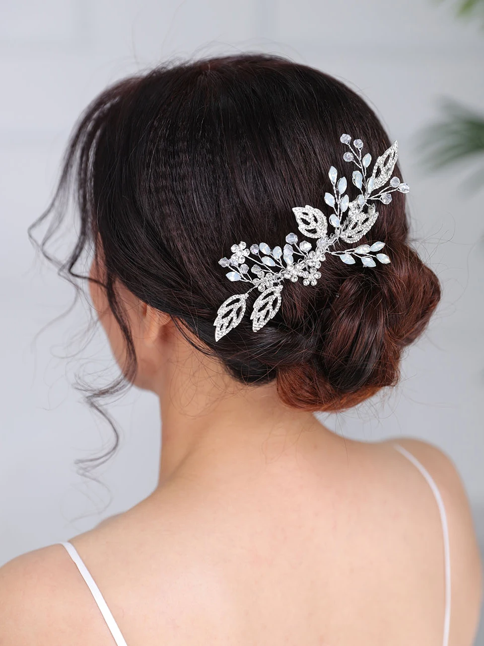 Женский винтажный гребень для волос свадебный аксессуар с кристаллами и