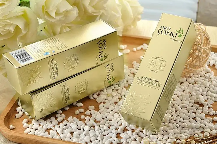 Заказной простой логотип картонная бумага для ухода за кожей упаковочная