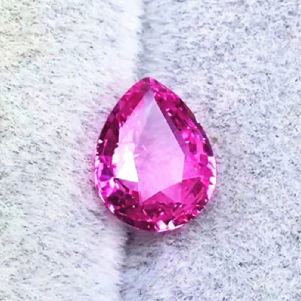

Sri Lanka Certified Loose Gemstone For Jewelry Making 1.03ct Natural Unheated Vivid Pink Sapphire