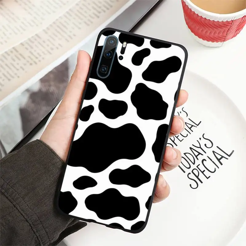 

Cow pattern colorful Phone Case For Huawei P20 P30 P40 lite Pro P Smart 2019